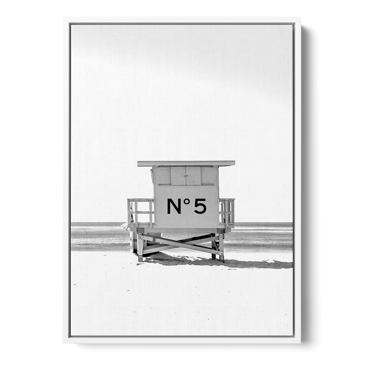 Chanel Beach Cabin Canvas