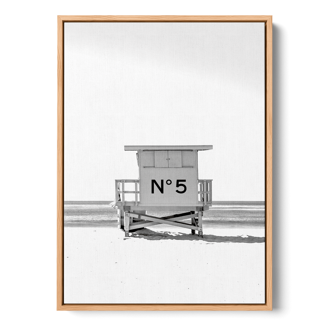 Chanel Beach Cabin Canvas