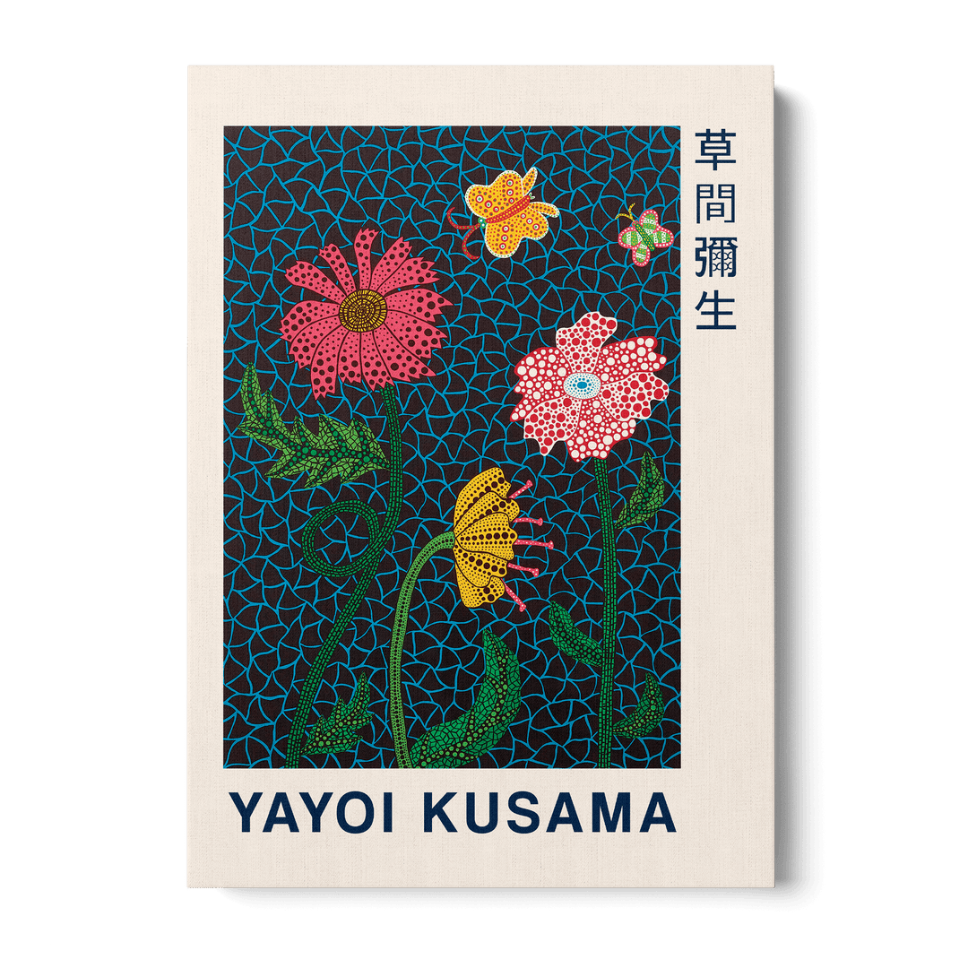 Yayoi Kusama - Flowers Canvas
