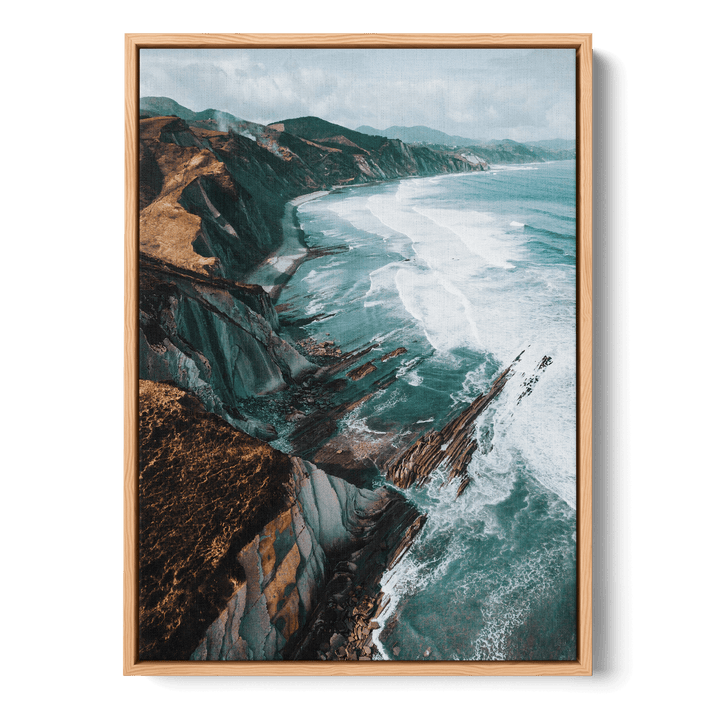 Coast Waves Canvas