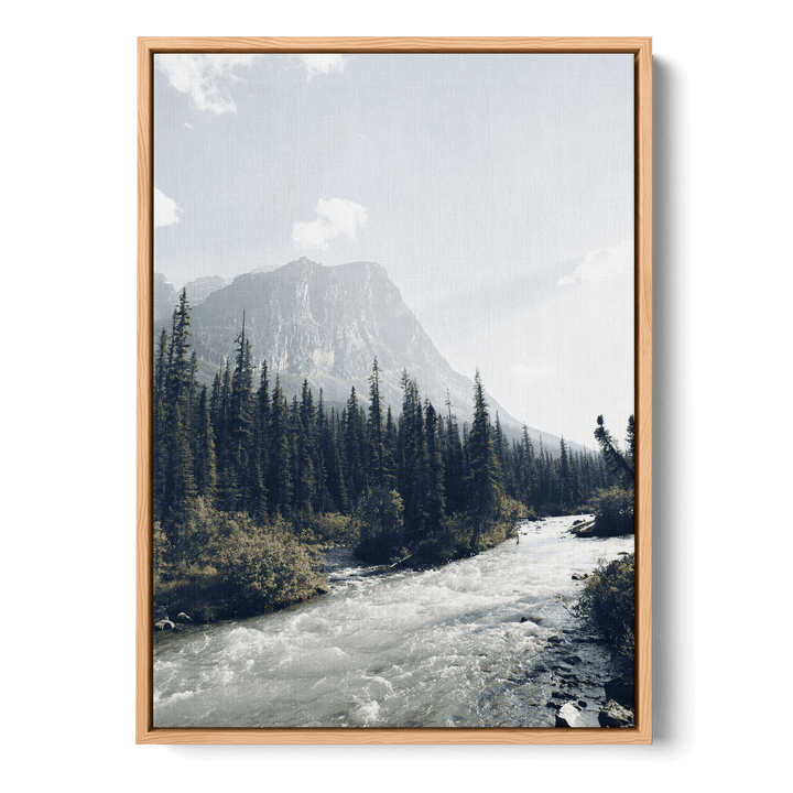 Lake In The Woods Canvas