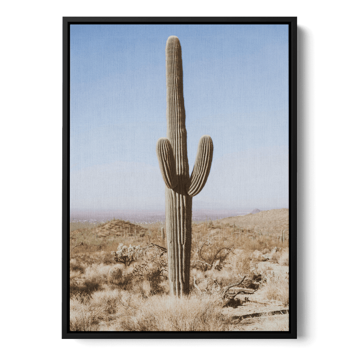 Large Cactus Canvas