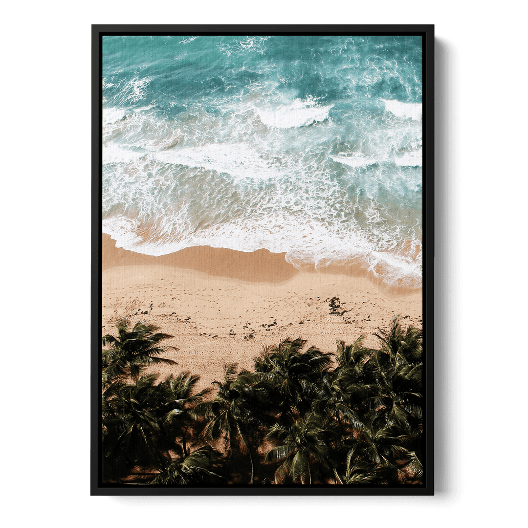 Quiet Beach Canvas
