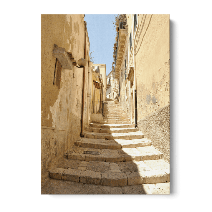 The Narrow Streets Of Italy Canvas