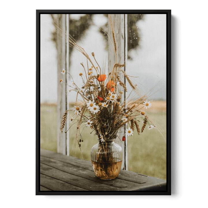 Wild Flower Bouquet Canvas