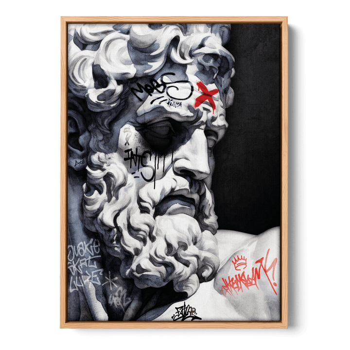 Graffiti Sculpture No. 1 Canvas