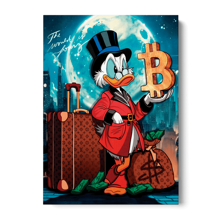 Bitcoin Tycoon Canvas