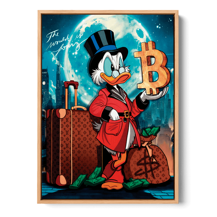 Bitcoin Tycoon Canvas