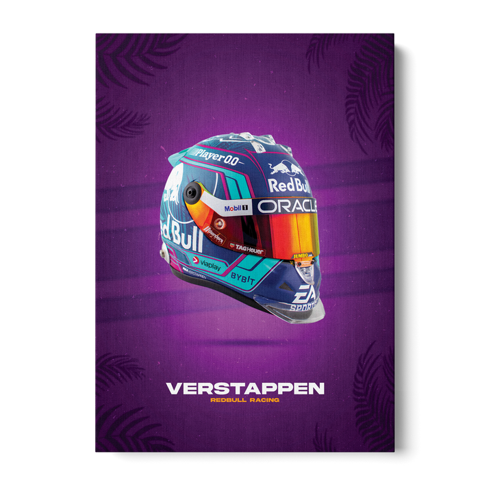 Max Verstappen Formula Icons Canvas