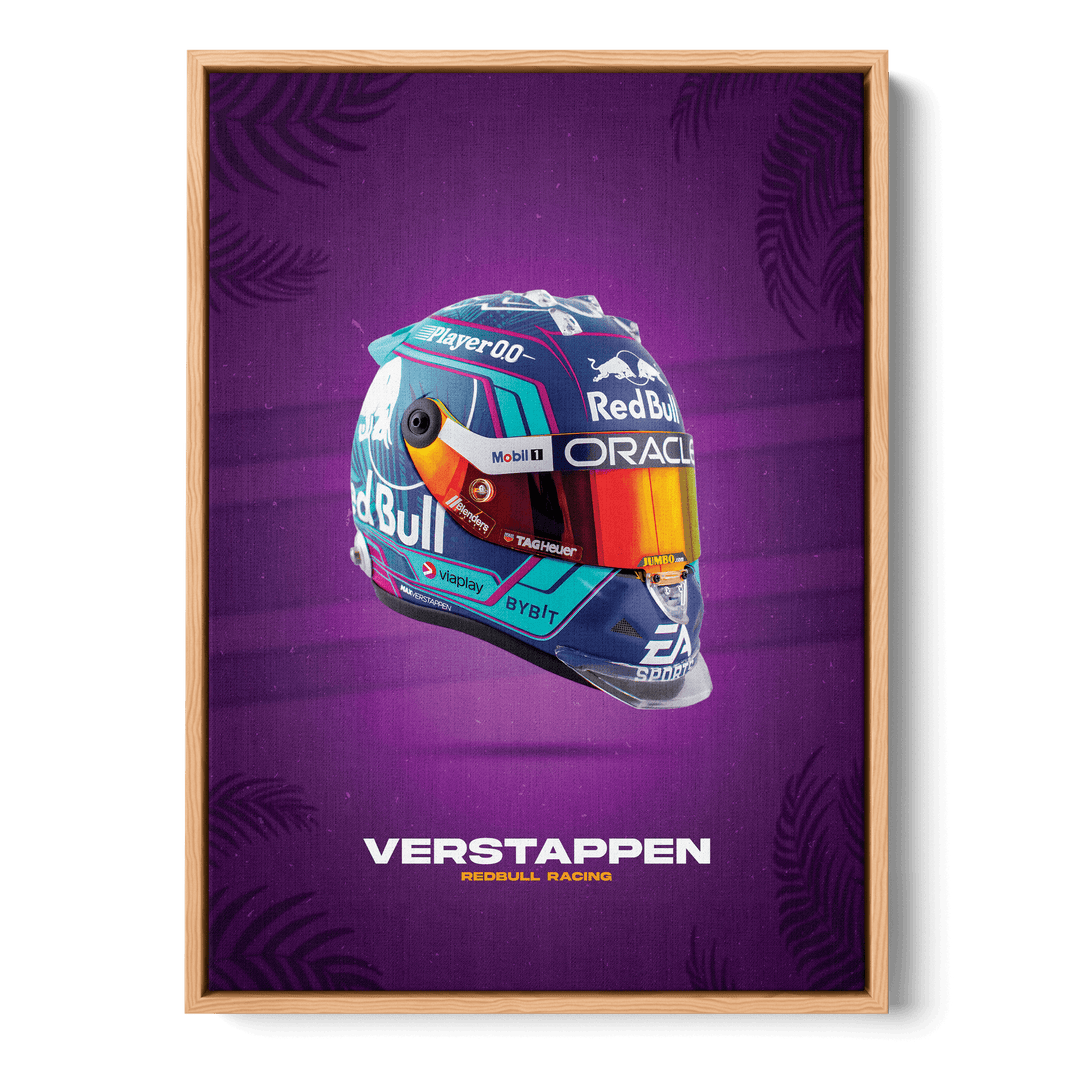 Max Verstappen Formula Icons Canvas