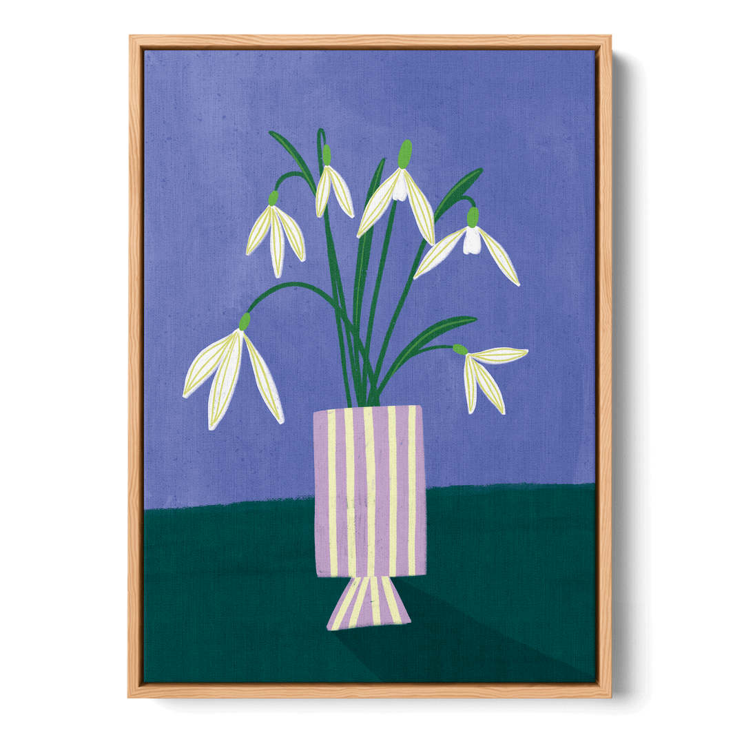 Snowdrops Canvas