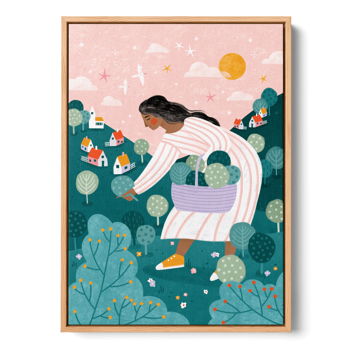Tree Picking Canvas