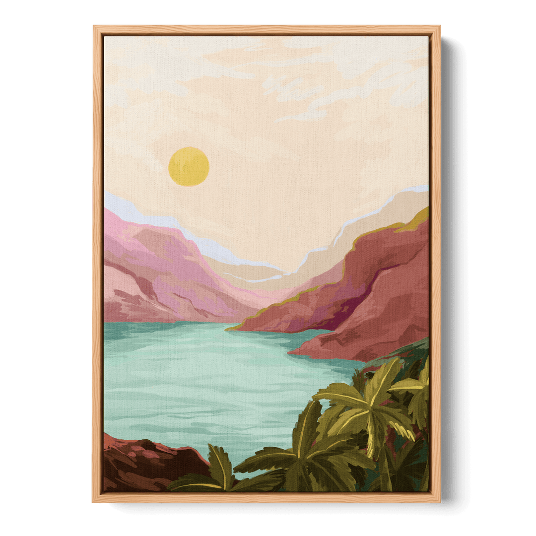 Sunny Paradise Canvas