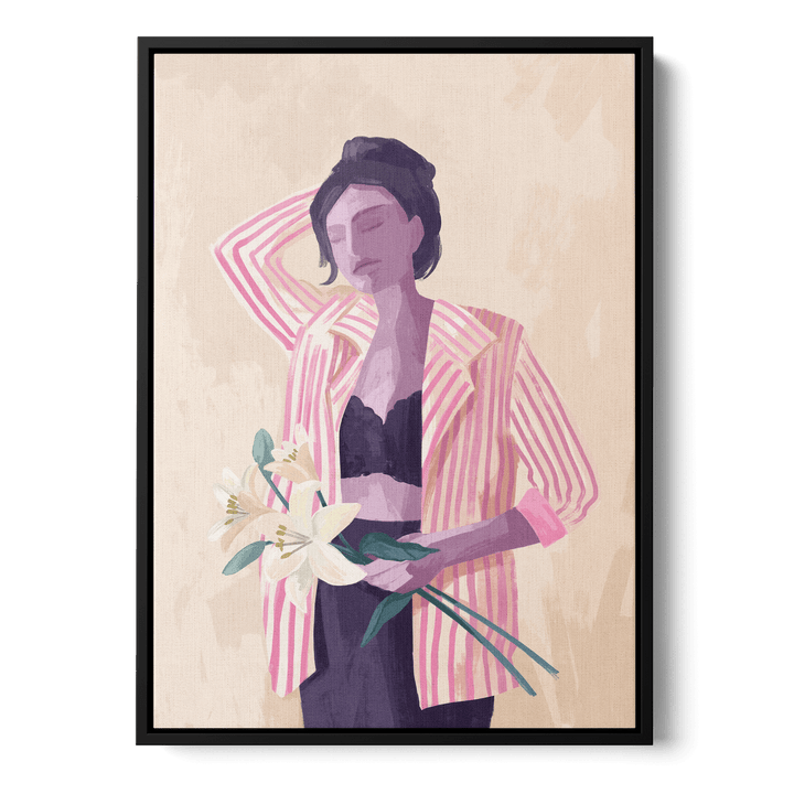 Lilly In A Jacket Canvas