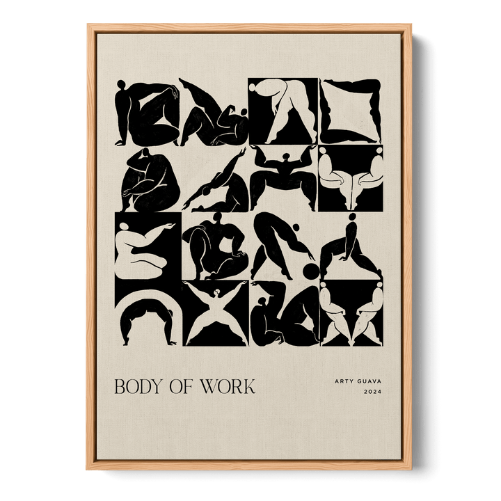 Body Of Work Noir Canvas