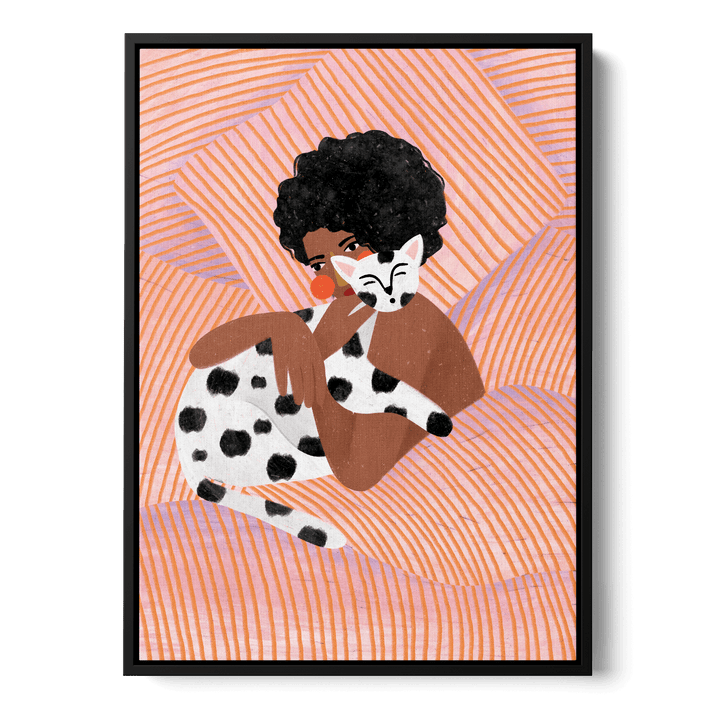 Cozy Embrace Canvas