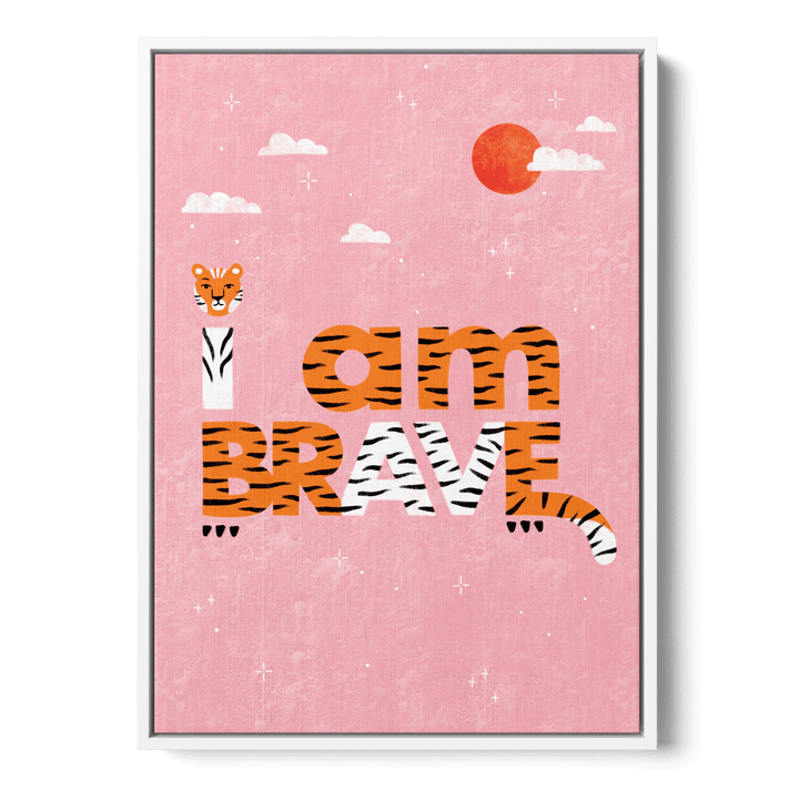 Tiger Courage Canvas