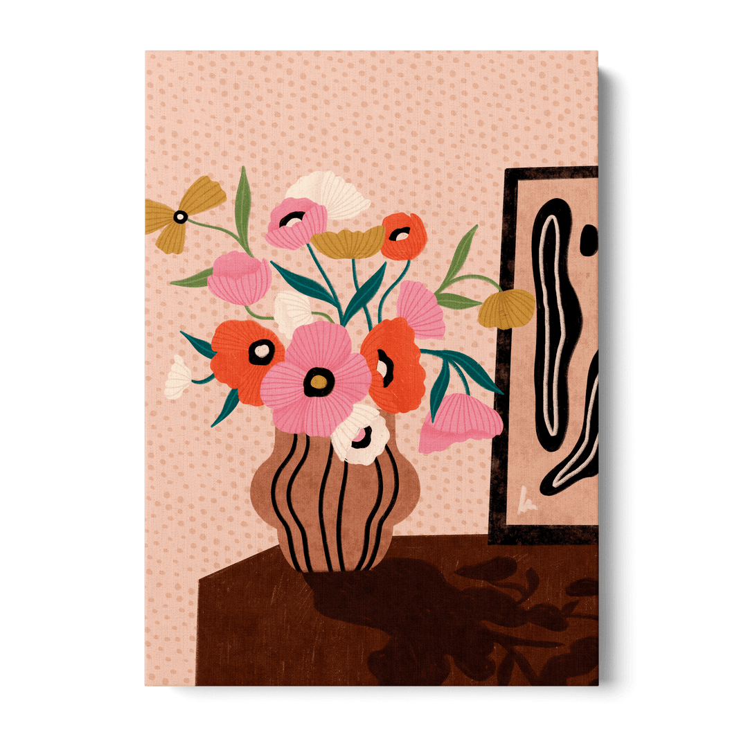 Floral Harmony Canvas