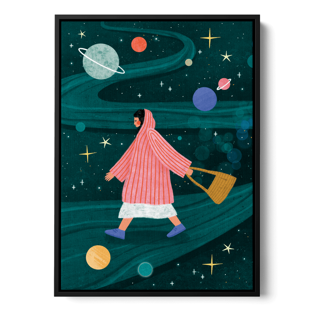 Cosmic Stroll Canvas