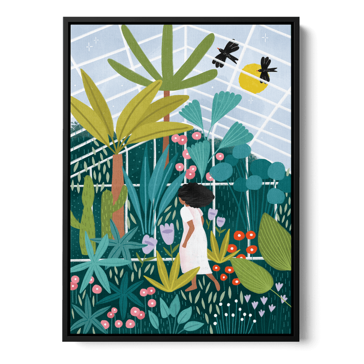 In The Green House Canvas