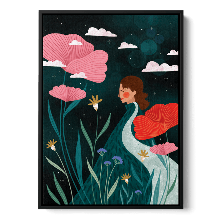 Dreamy Garden Stroll Canvas