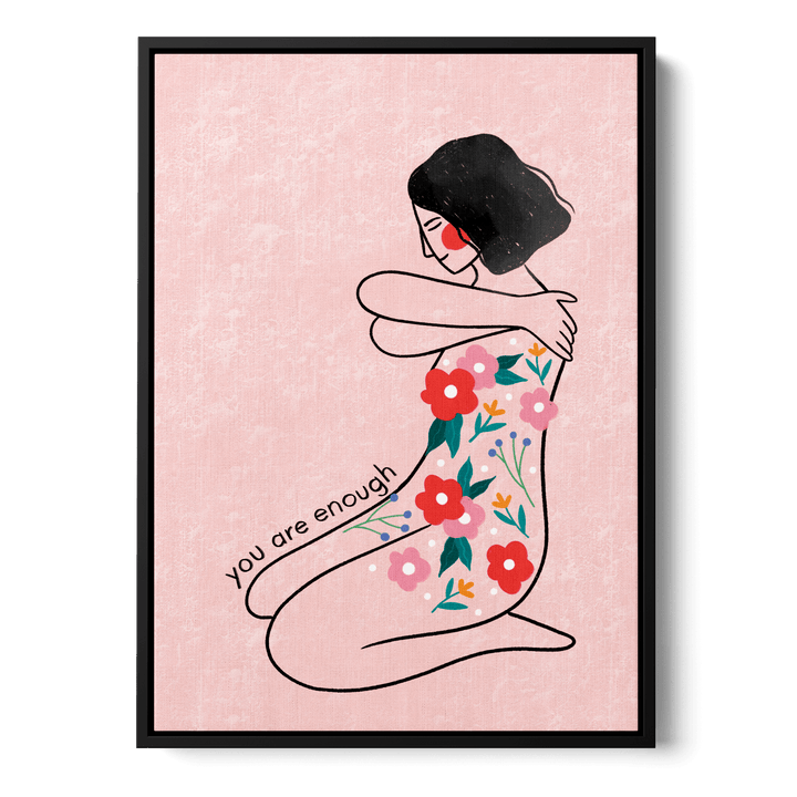 Floral Embrace Canvas