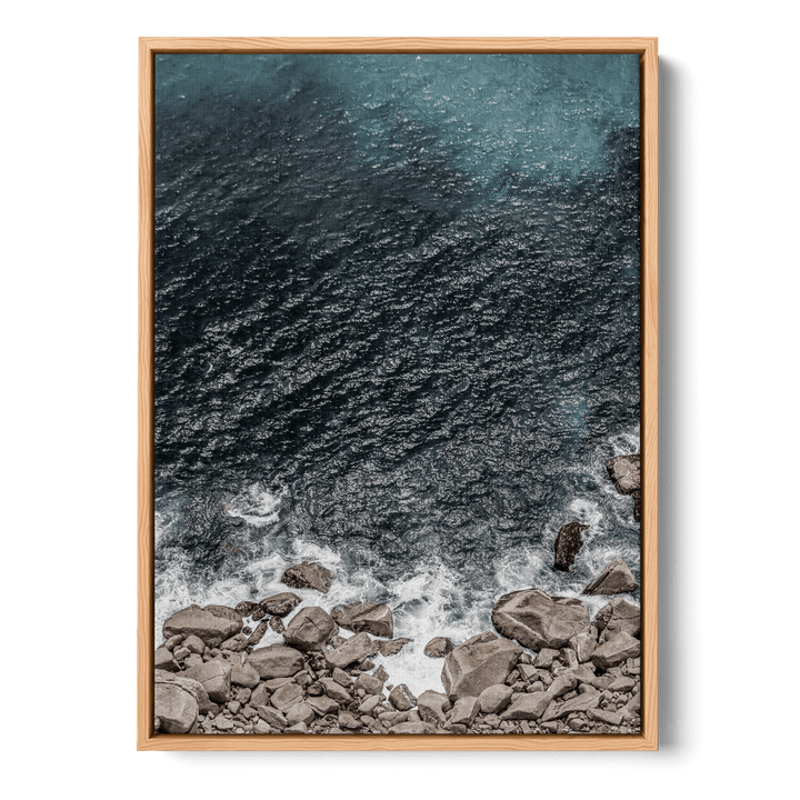 Jade Shoreline Canvas