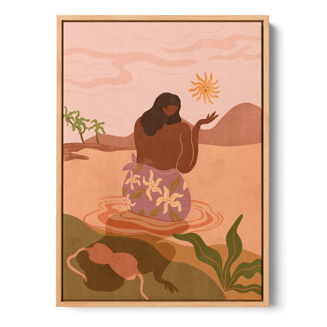 Sunlit Serenity Canvas