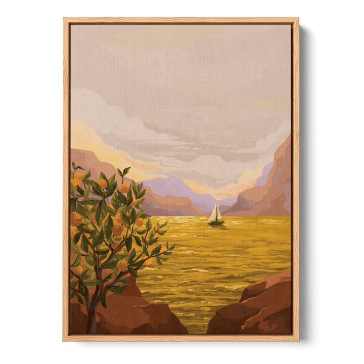 Golden Sunset Canvas