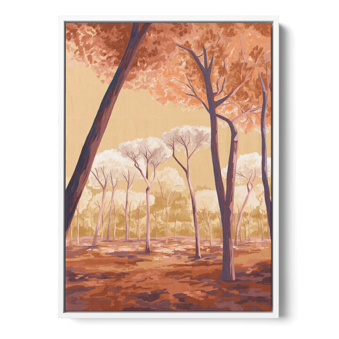 Warm Trees Canvas