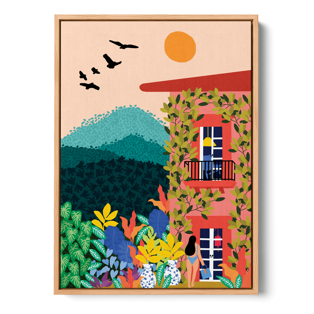 Summer House Canvas