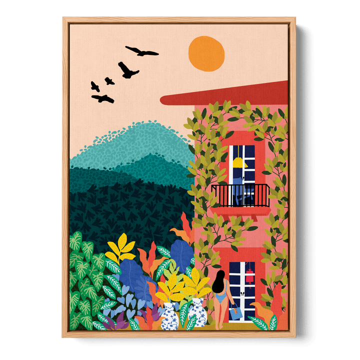 Summer House Canvas