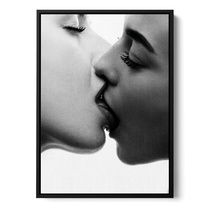Sensual Kiss Canvas