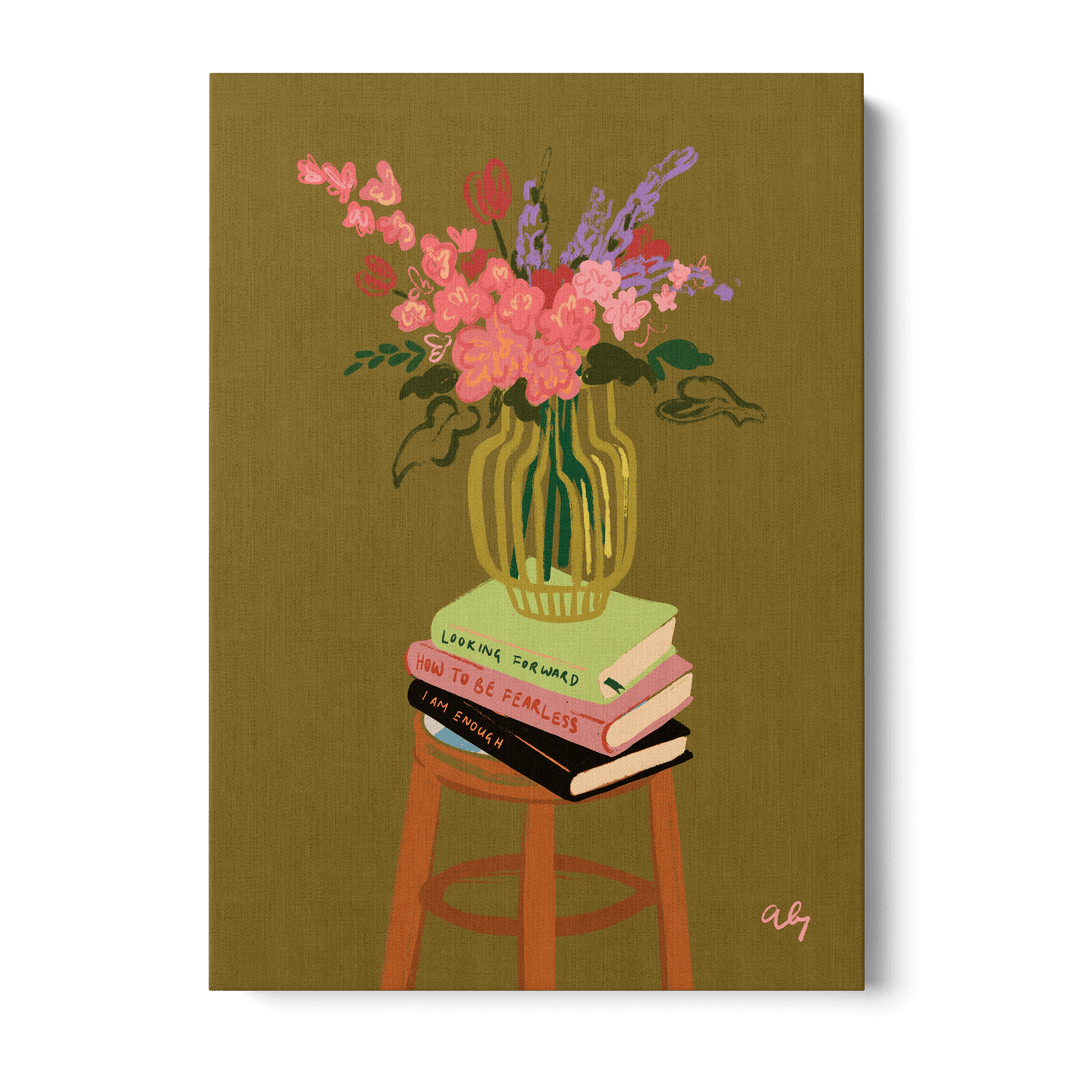 Floral Vase Canvas