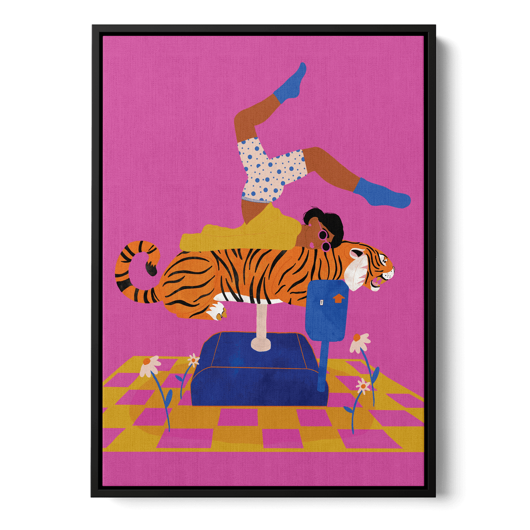 Put A Tiger In Your Heart Canvas