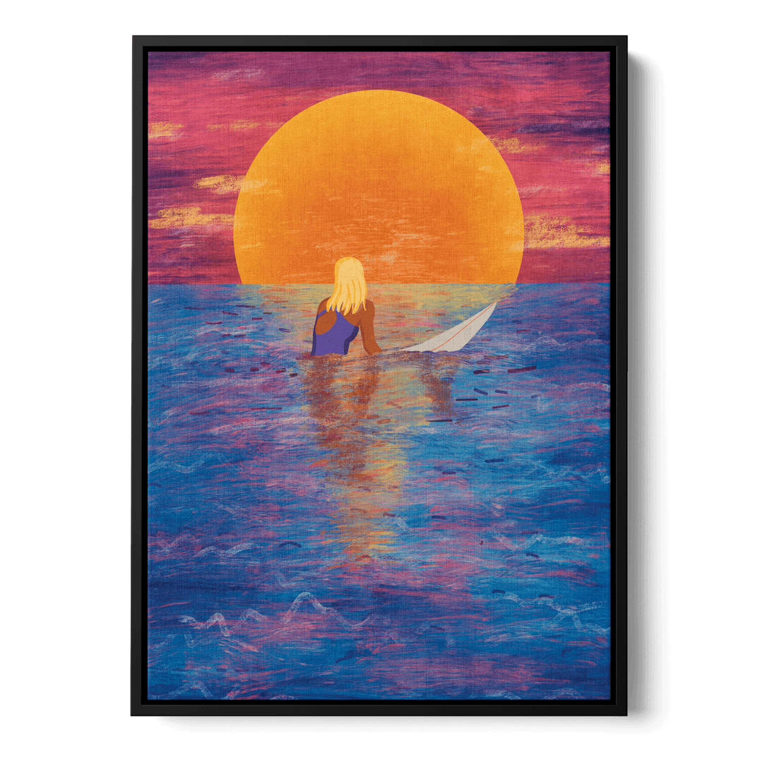 Surfer Girl Canvas
