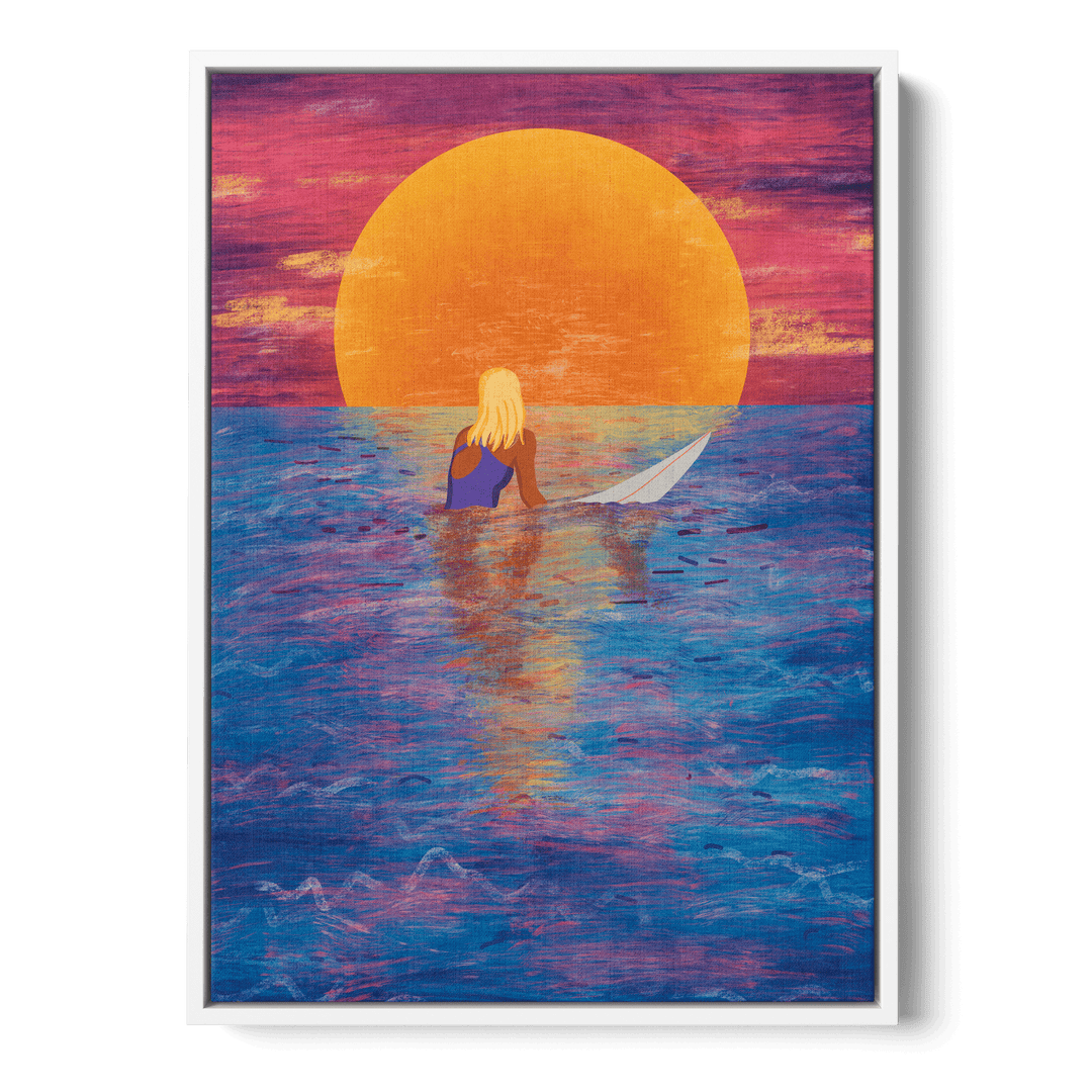 Surfer Girl Canvas