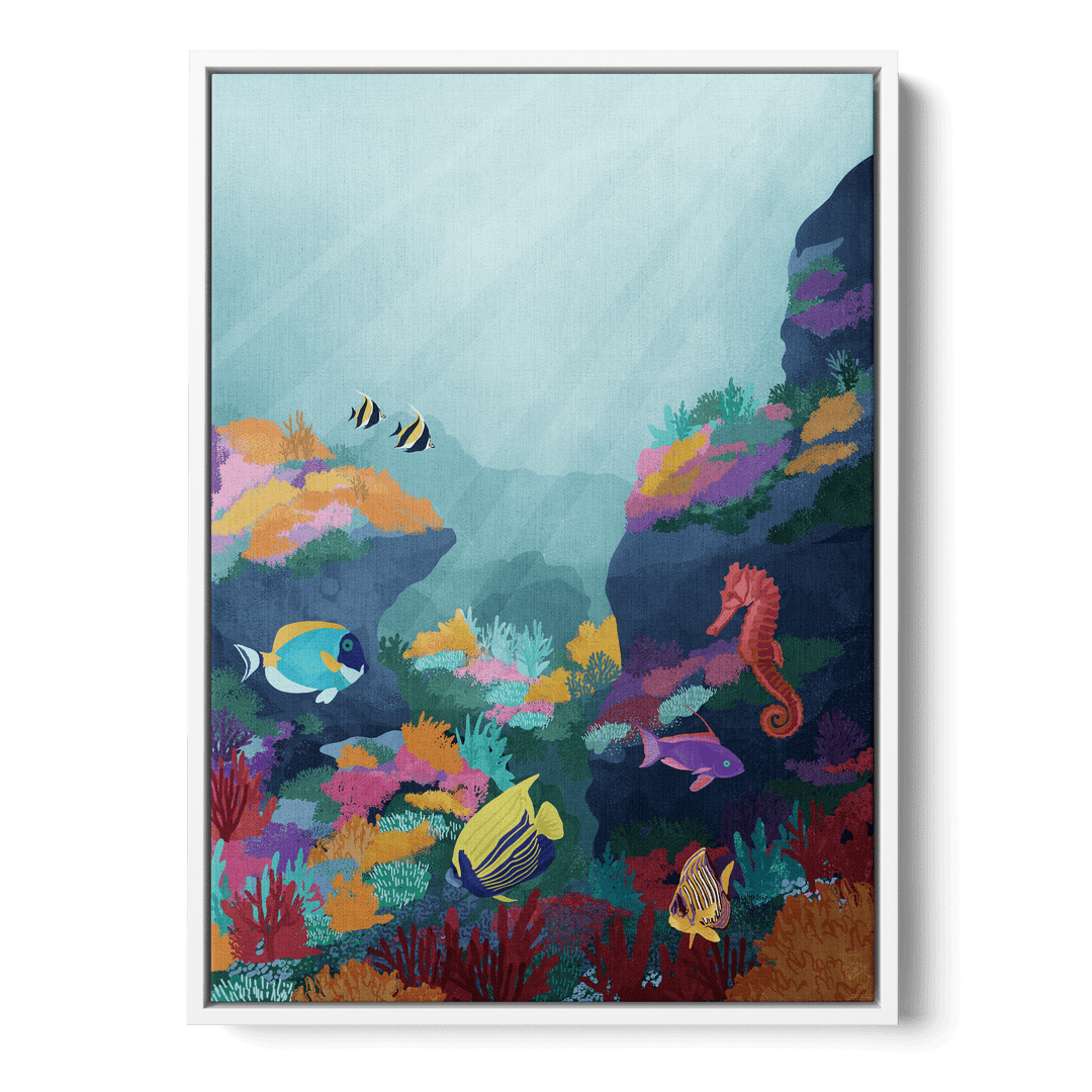 Beyond The Waves Canvas