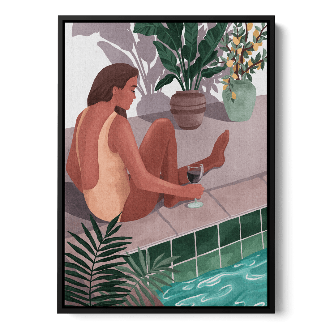 I Bet You Think About Me Canvas