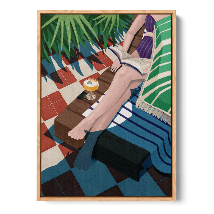 Just One More Chapter Canvas