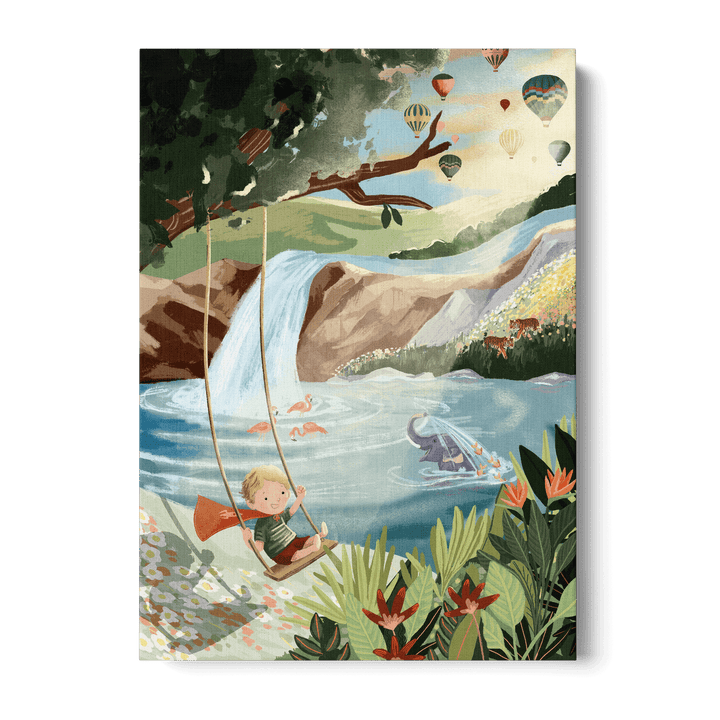 Swingset Dreams Canvas