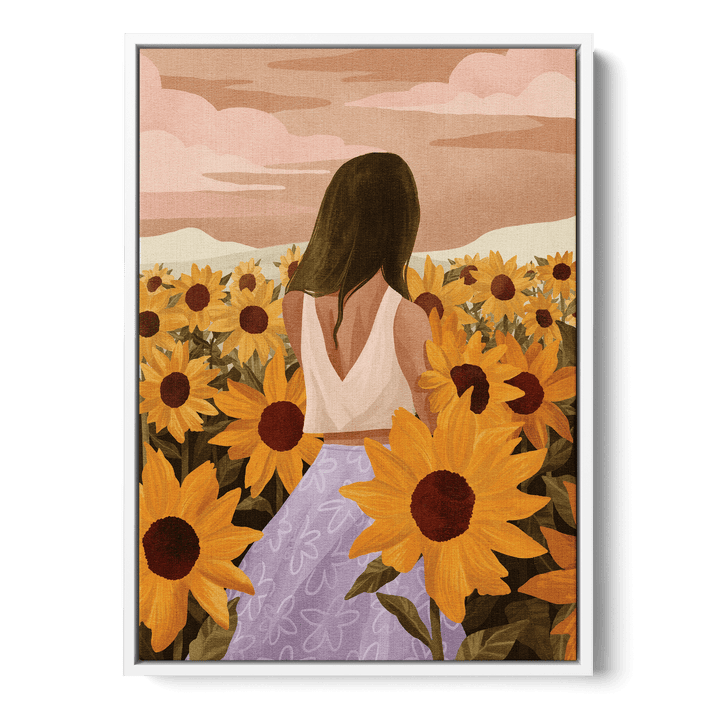 Sunflower Evenings Canvas