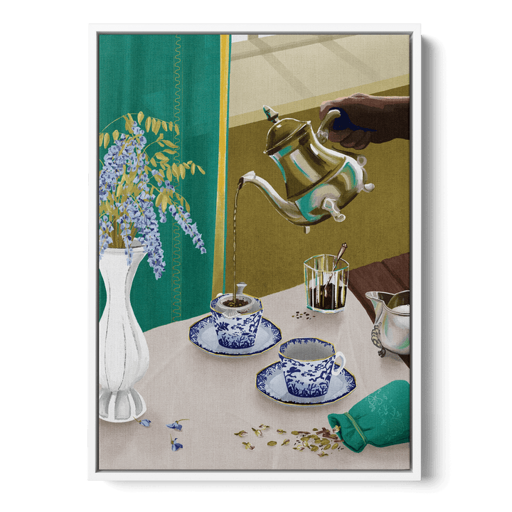 I Despise English Tea Canvas