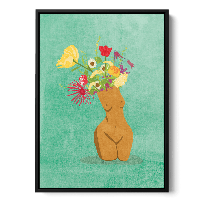 I Am A Wildflower Canvas