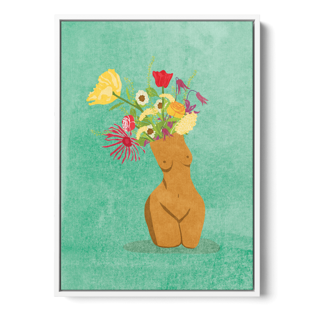 I Am A Wildflower Canvas