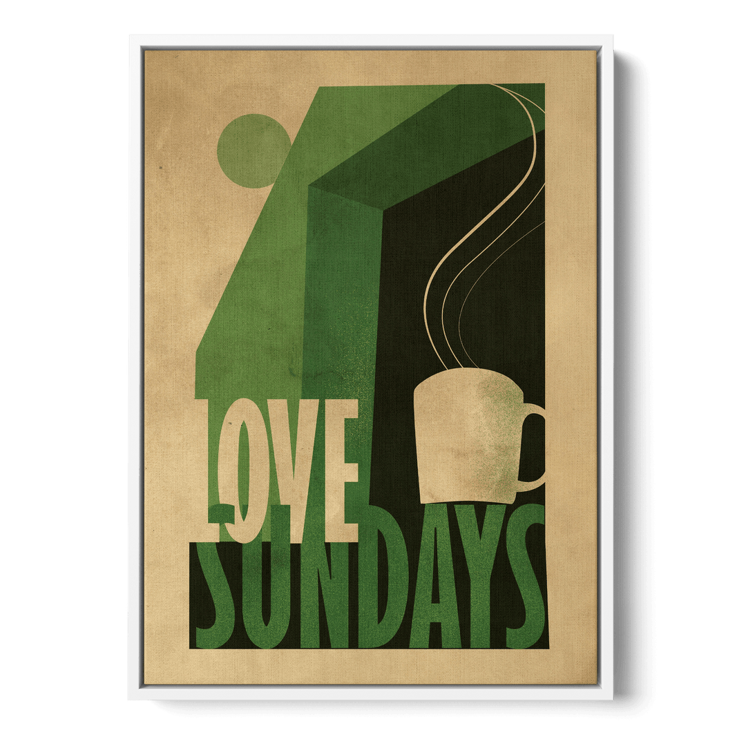 Love Sundays Canvas