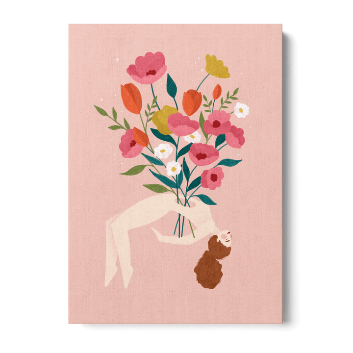 I Am A Flower Canvas