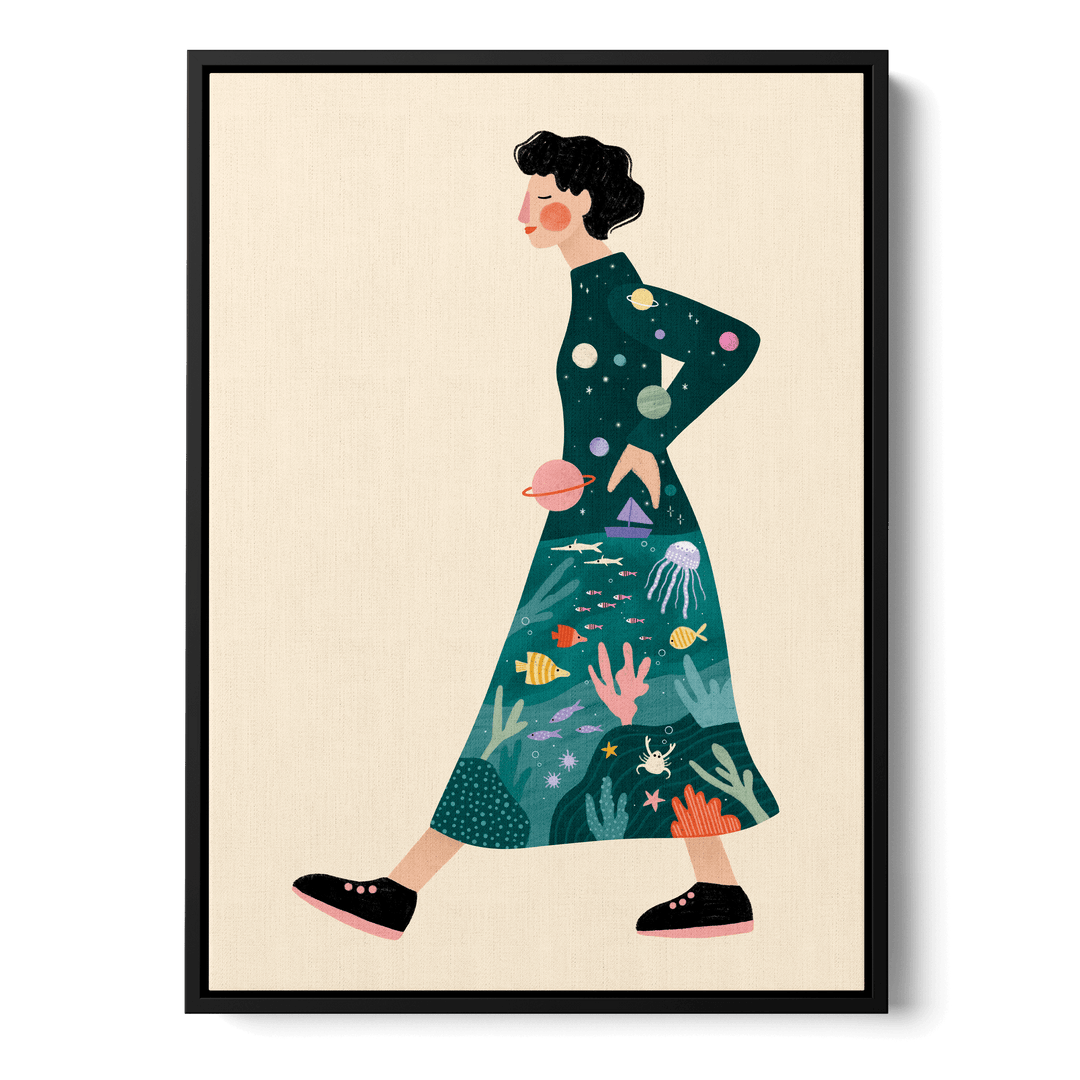 Ocean Walk Canvas