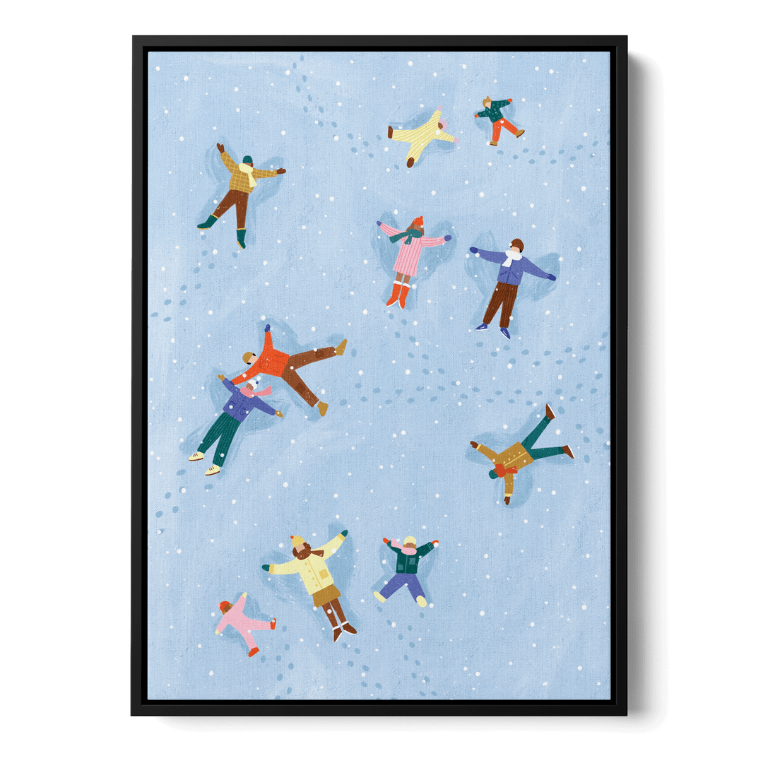 Snow Angels Canvas
