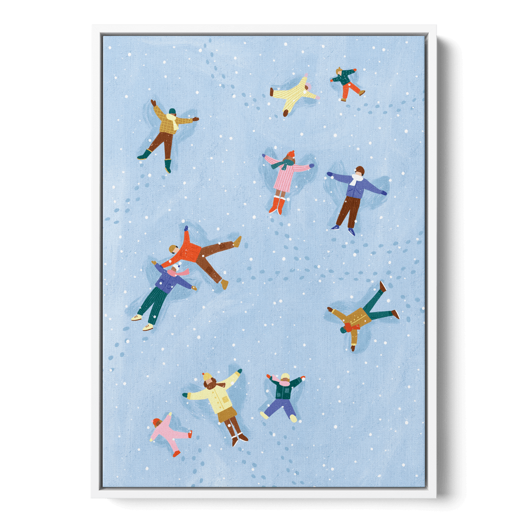 Snow Angels Canvas